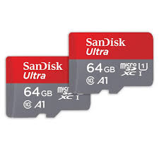 FC 64GB Ultra A1 140mbs Micro-SD XC 2pk