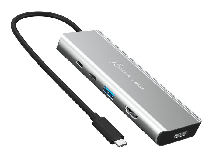 J5CREATE USB4 DUAL 4K MULTI-PORT HUB