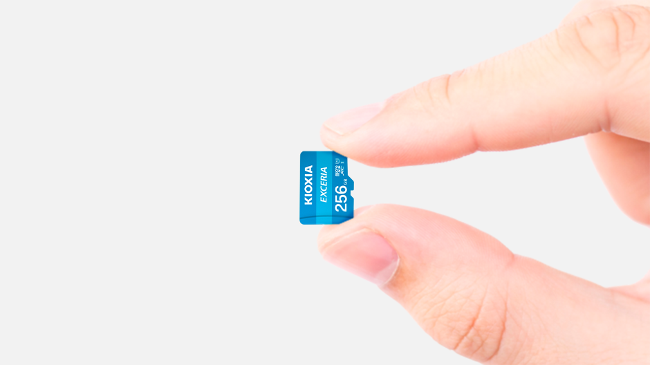 Kioxia 256GB Exceria U1 Class 10 microSD