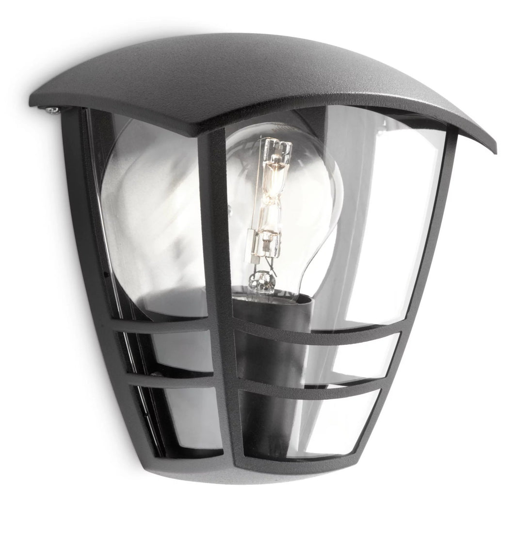 Philips LED Creek Wall Lantern Black
