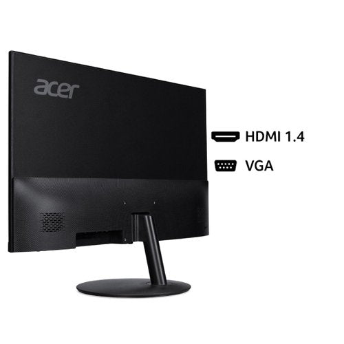 Acer SA242YG 23.8 Inch 1920 x 1080 Pixels Full HD IPS Panel ZeroFrame Adaptive Sync HDMI VGA Monitor