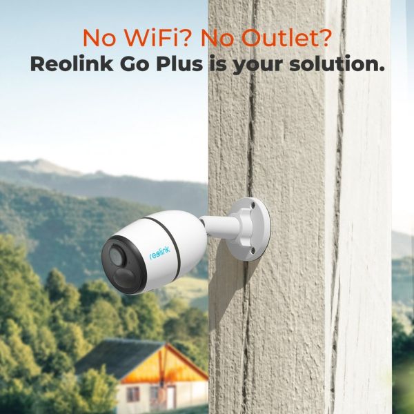 REOLINK 2k 4glte bullet battery+64gb