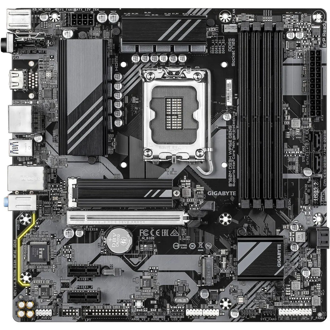 GIGABYTE 1700 B760 DS3H WF6E GEN5