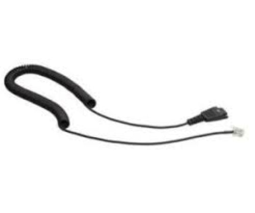 Jabra Standard QD to RJ10 Bottom Cable