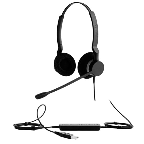 Jabra BIZ 2300 Duo NC Headset USB - UC