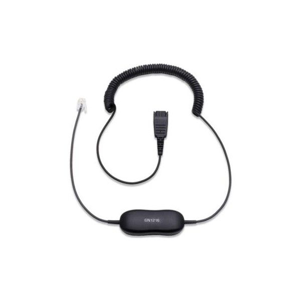 Jabra 1216 Avaya X-One Curly Cord