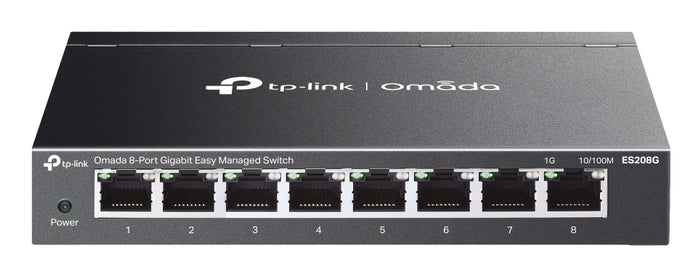TP-LINK OMADA 8PT GB EAST MANAGED SWITCH