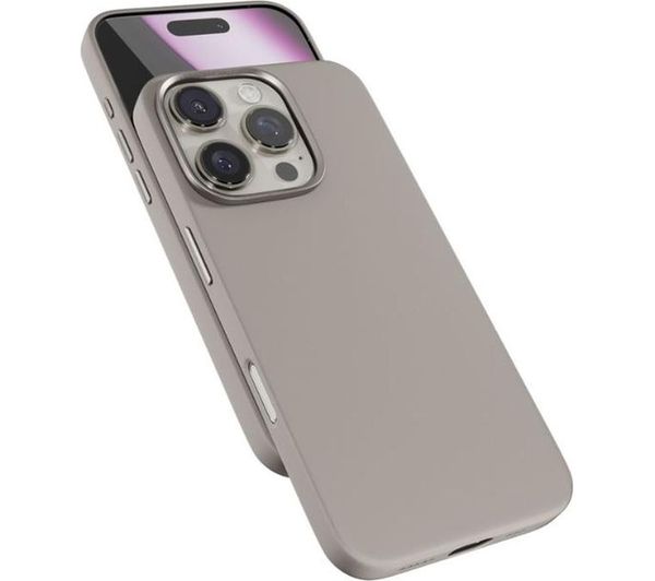 Epico Mag+ Silicone Case Pro iPhone 16 Pro Max - titanium beige
