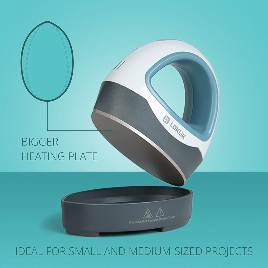 Loklik MINI HEAT PRESS-DENIM BLUE