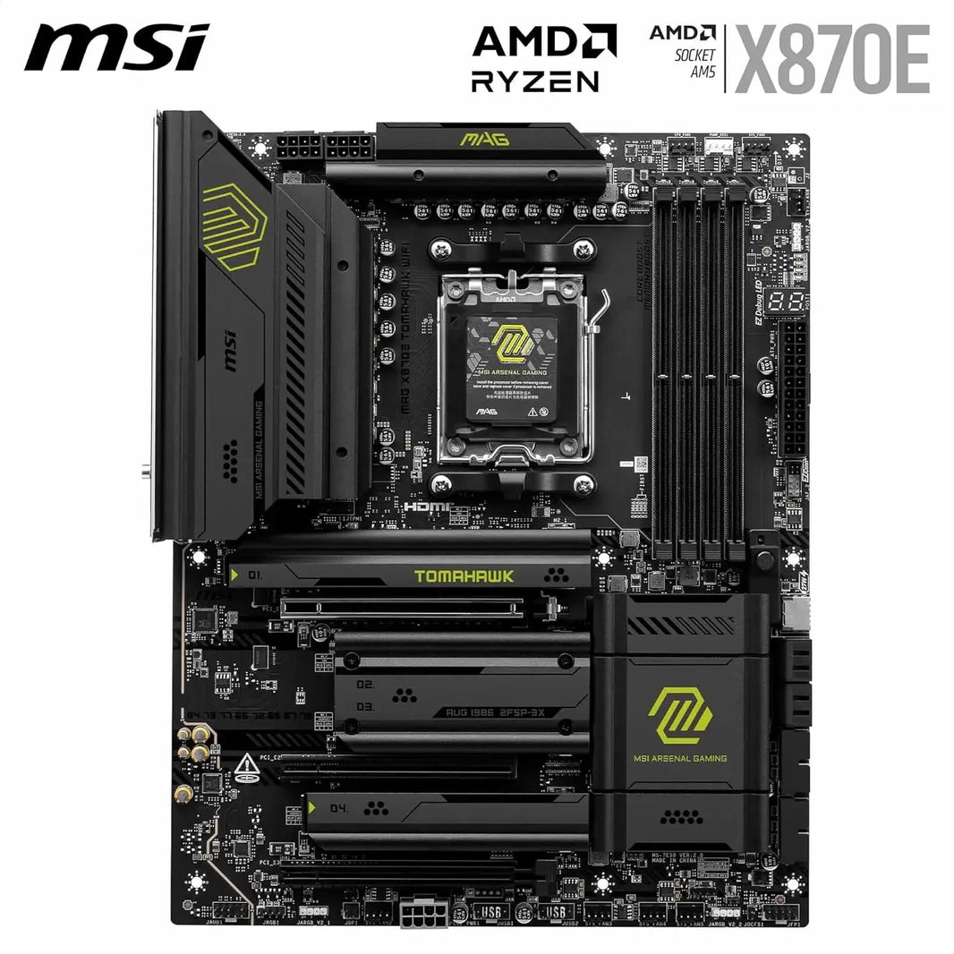 MSI MAG X870E TOMAHAWK WIFI AMD AM5 ATX Motherboard