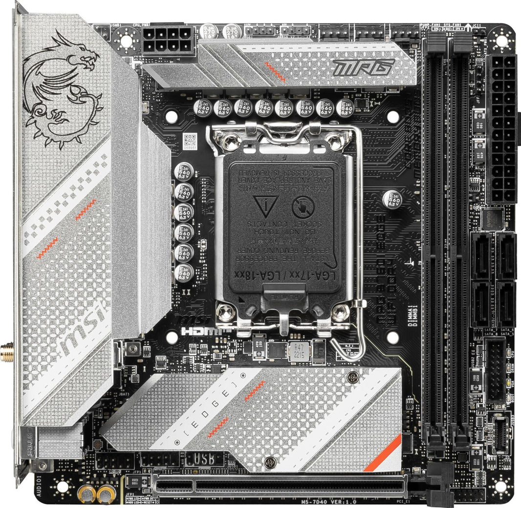 MSI 1700 MPG B760I EDGE WIFI M-ITX