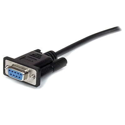 StarTech.com 3m DB9 Serial Cable M/F