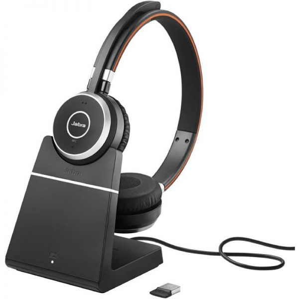 Jabra Evolve 65 SE Link380a UC Stereo Stand