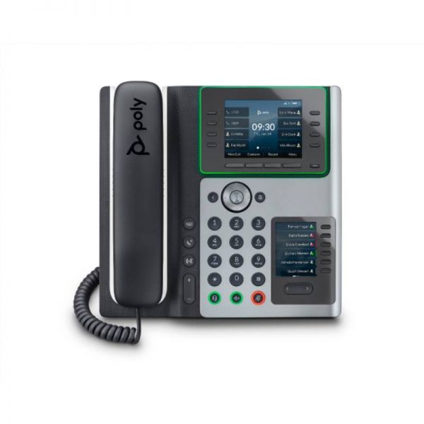 POLY Edge E450 IP Phone PoE-enabled
