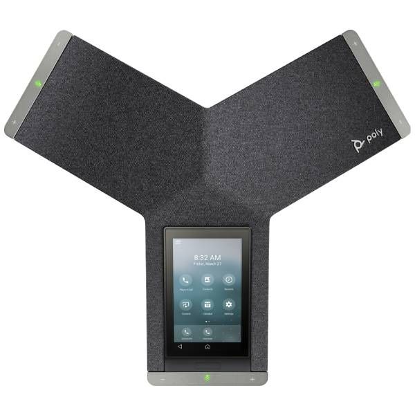 POLY Trio C60 IP Conference Phone and PoE-enabled No Radio