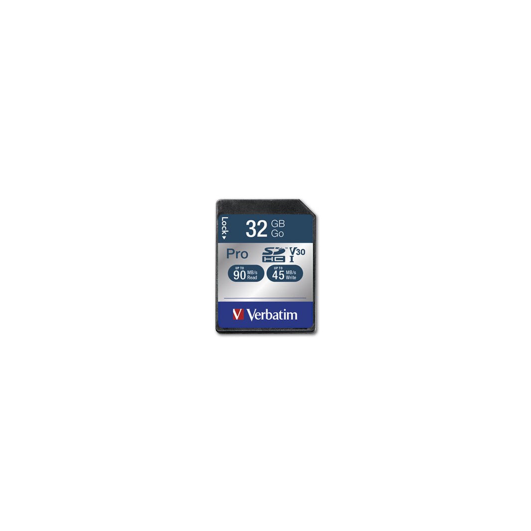 Verbatim Pro SDHC U3 32GB SD Card