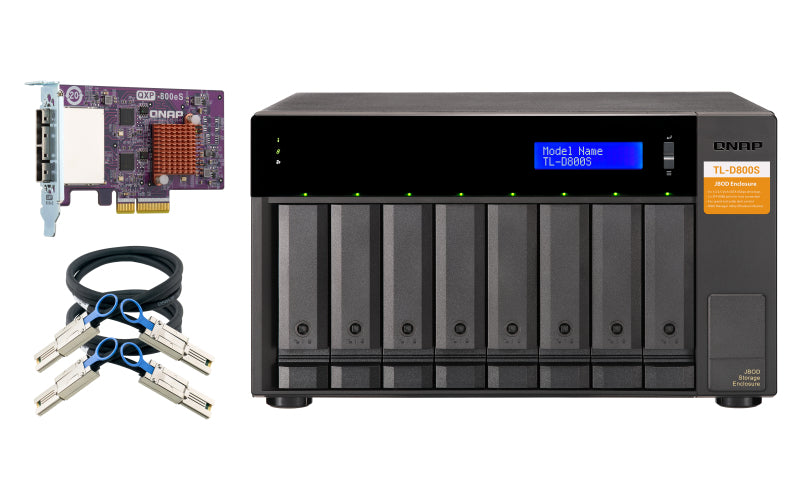 QNAP TL-D800S 8-bay Desktop Expansion