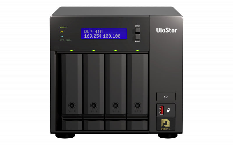 QNAP QVP-41A VioStor 4 Bay NVR Enc