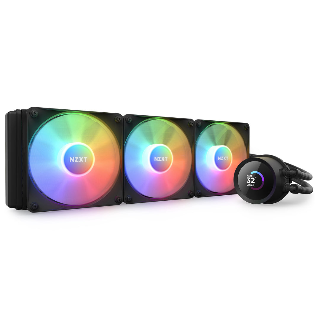 NZXT Kraken 360 Black with RGB fans