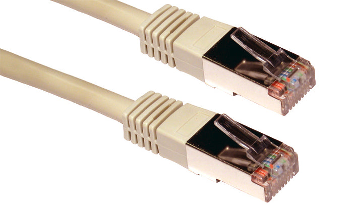 CDL 1m Cat5e Shielded Patch Grey
