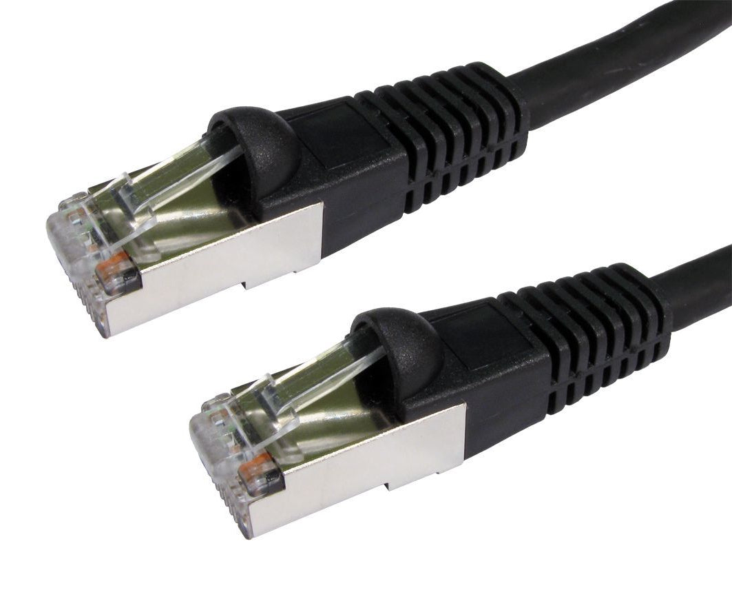 CDL 25m Cat6A Patch Cable - Black