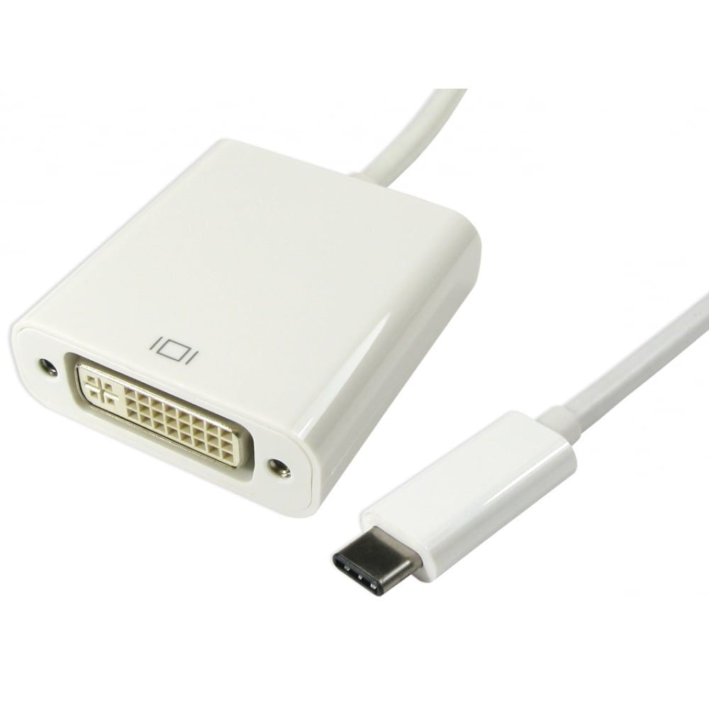 CDL 15CM USB TYPE C M - DVI F ADAP