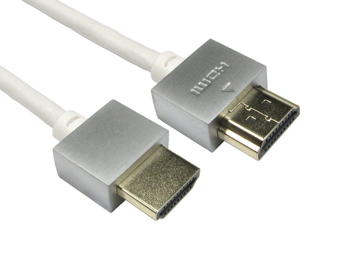 CDL 3m Super Slim HDMI cable White