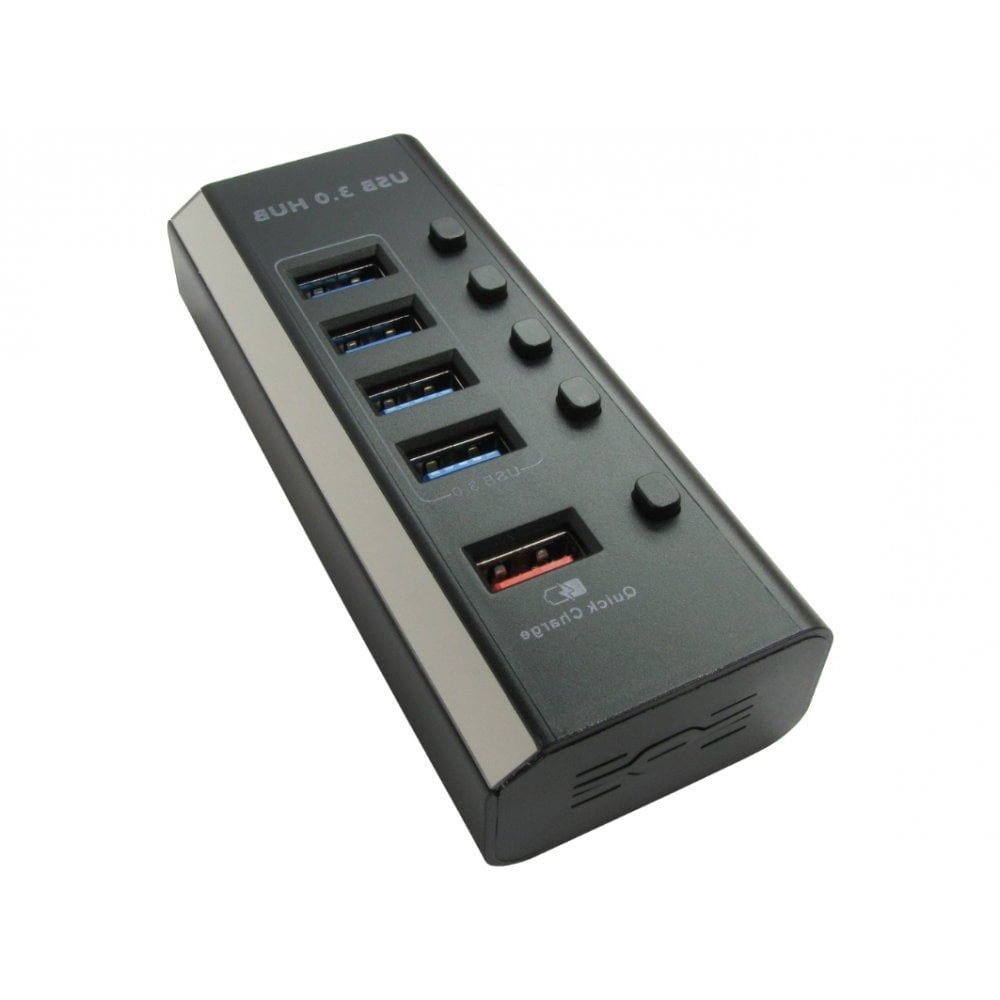 CDL 4 Port USB3.0 Hub+Q/Charge