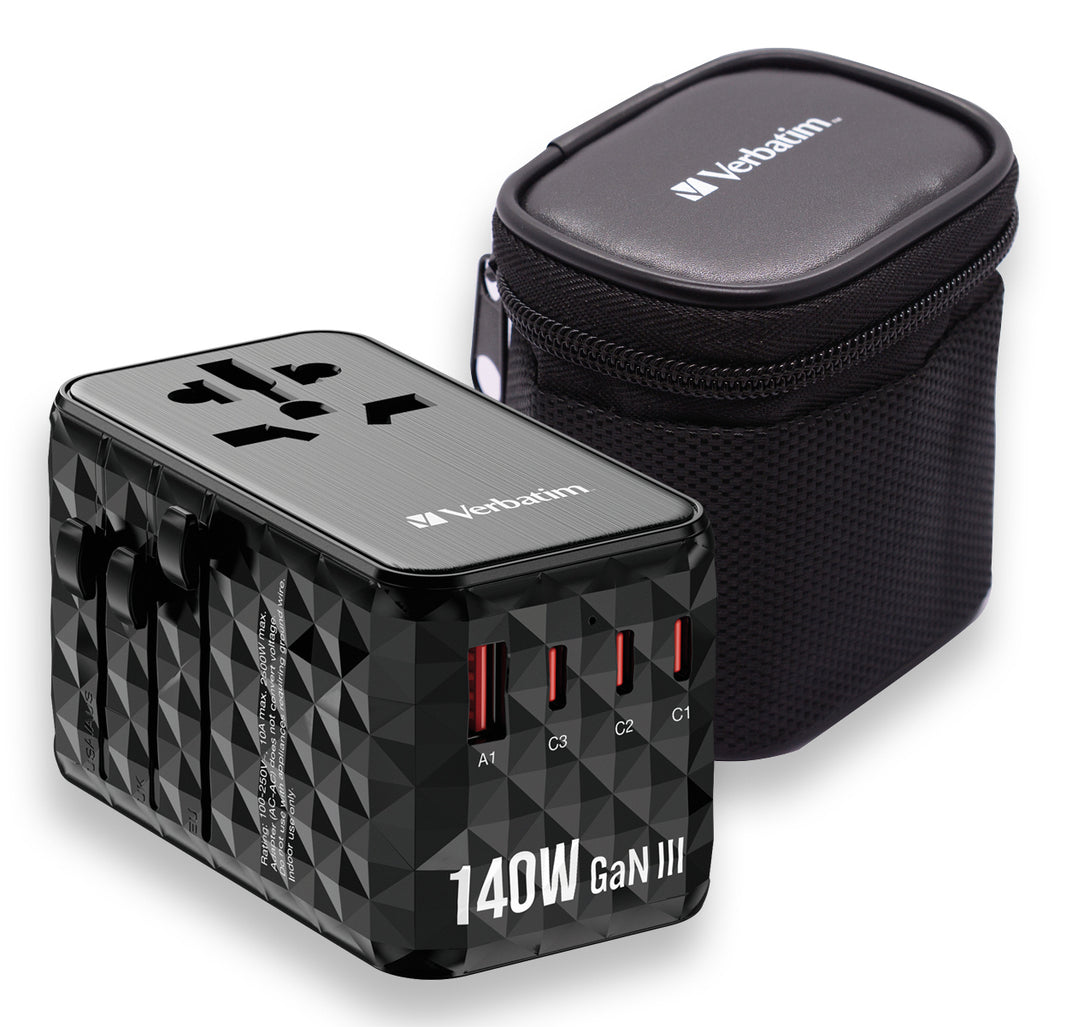 Verbatim GAN III TRAVEL ADAPTER UTA-10