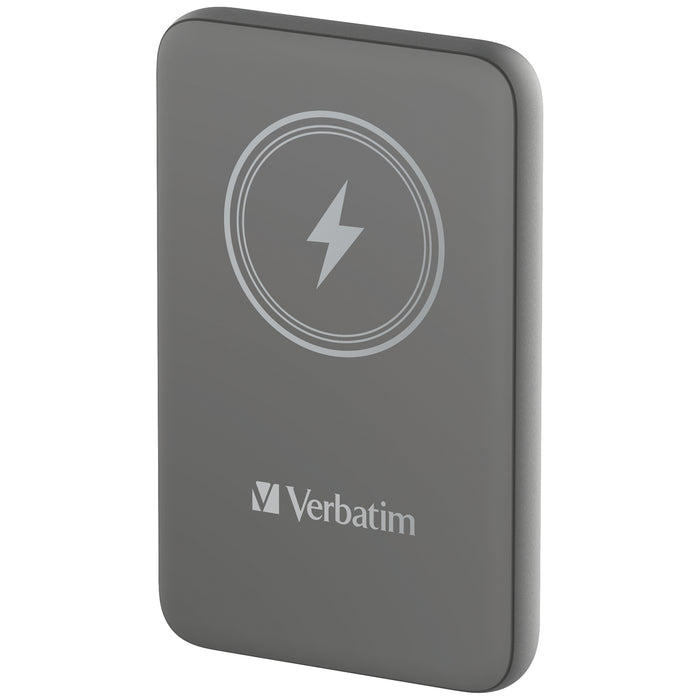 Verbatim Charge Go MagWless PB 10000 Gry