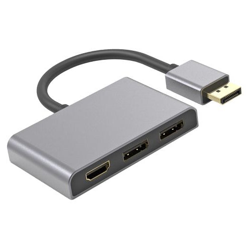 CNL 3W DP Splitter 2xDP 1xHDMI