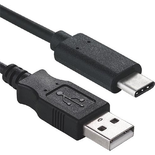 CNL 1M USB-C USB-A 2.0 M-M Bk