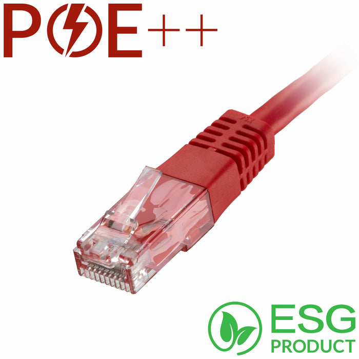 CNL 100PK 0.3M C6 Rd UTP PVC 24AWG FMB