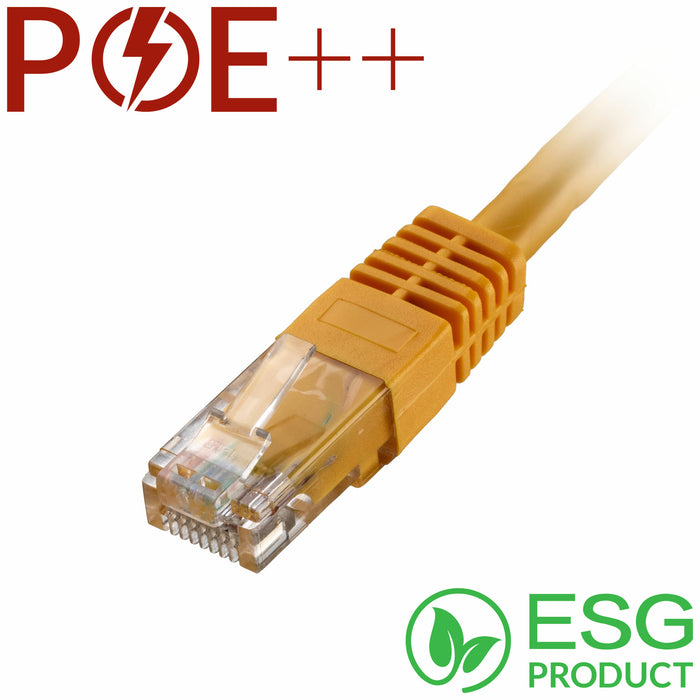 CNL 100PK 2M C6 Yw UTP PVC 24AWG FMB