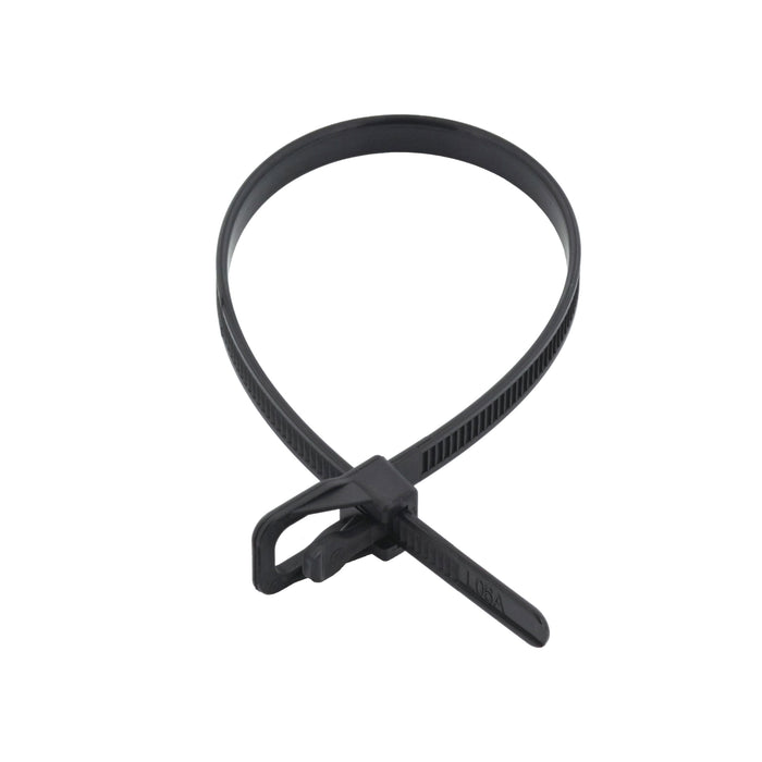 CNL 100PK Cabletie 4.8x200mm Bk Retyz