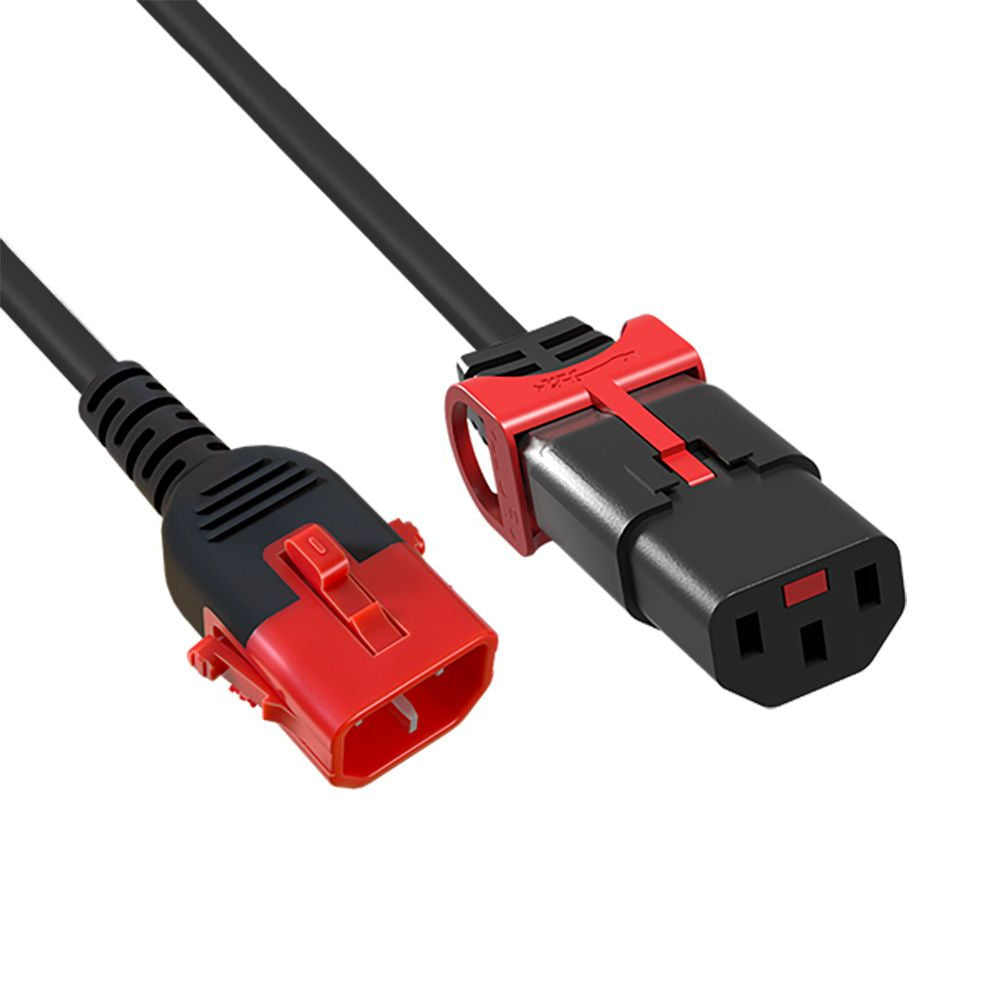 1M C14-C13 D-Lck Bk PVC 1.0MM