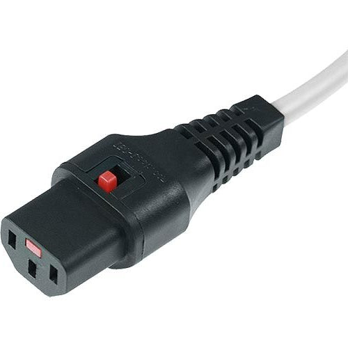 2M C14-C13 Lck Wh PVC 1.0MM