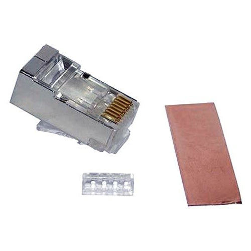 50PK RJ45 C6/6a FTP Crimp Pl 7MM OD 3p
