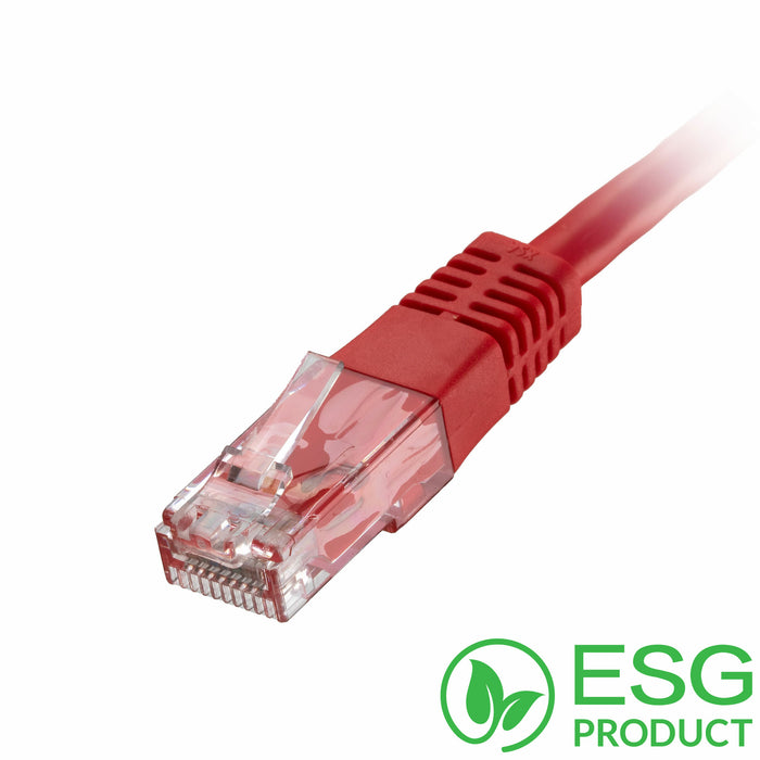 CNL 100PK 0.3M C5e Rd UTP PVC 26AWG FMB