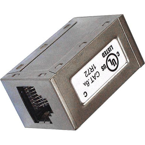 50PK Cat6a 10G RJ45 FTP Through Cplr
