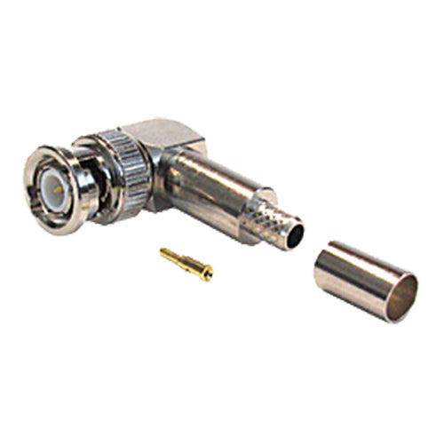100PK BNC RA CRIMP RG59 TURNED