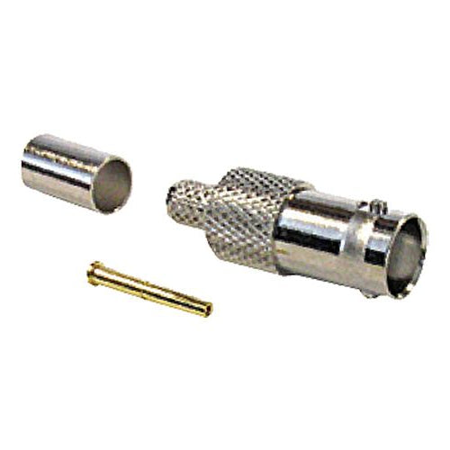100PK BNC CRIMP RG59 TURNED