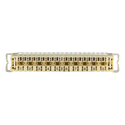CNL 237A 10pr DISCONNECTION STRIP CREAM