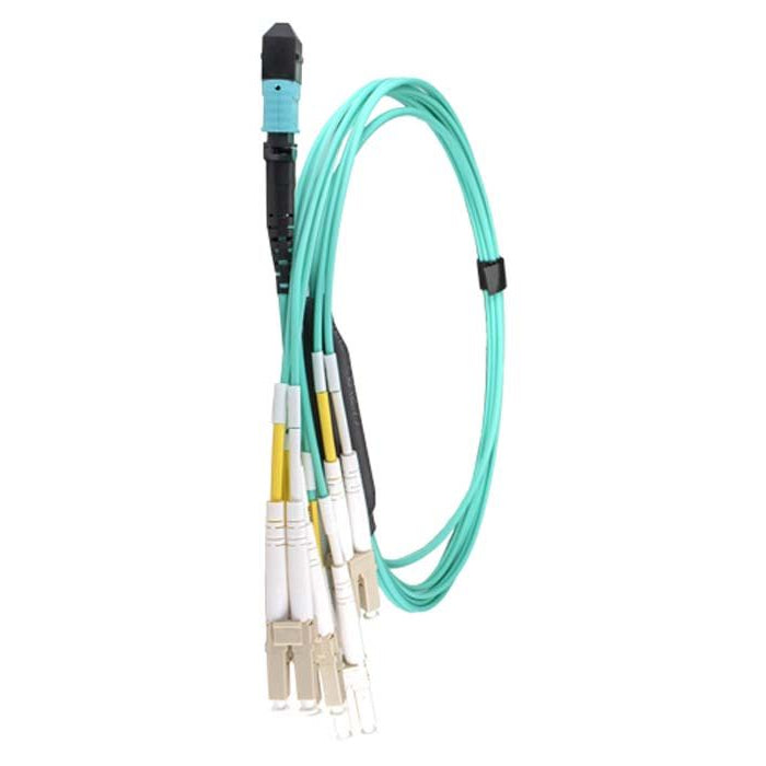 CNL 0.5M OM4 B12 MPO LC4 DX BkO Aq M-B