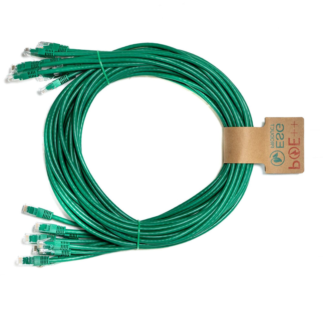 CNL 10PK 0.5M C6 Gn UTP PVC 24AWG FMB