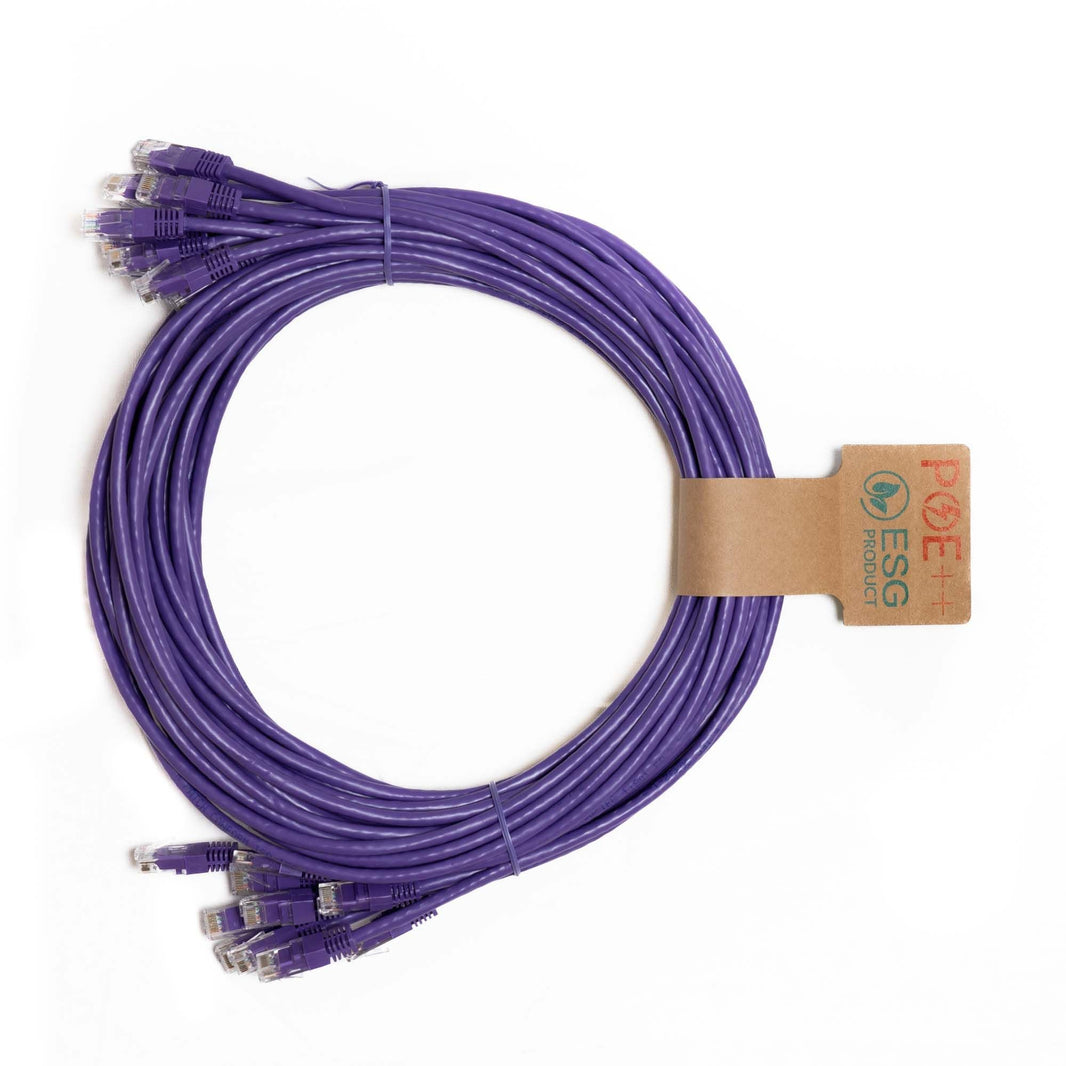 CNL 10PK 1.5M C6 Vi UTP PVC 24AWG FMB