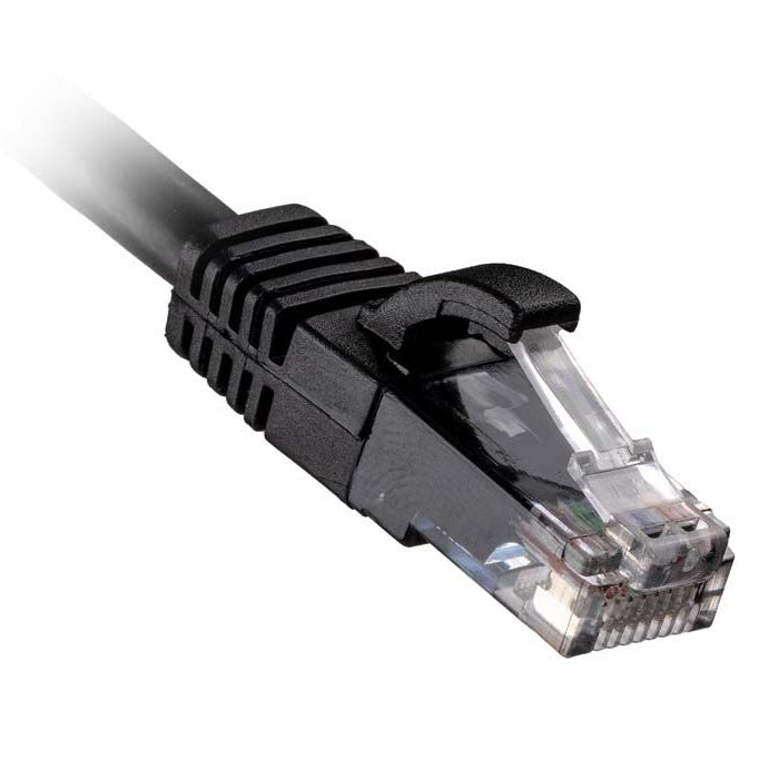 CNL 100PK 3M C6 Bk UTP Ls 24AWG SB