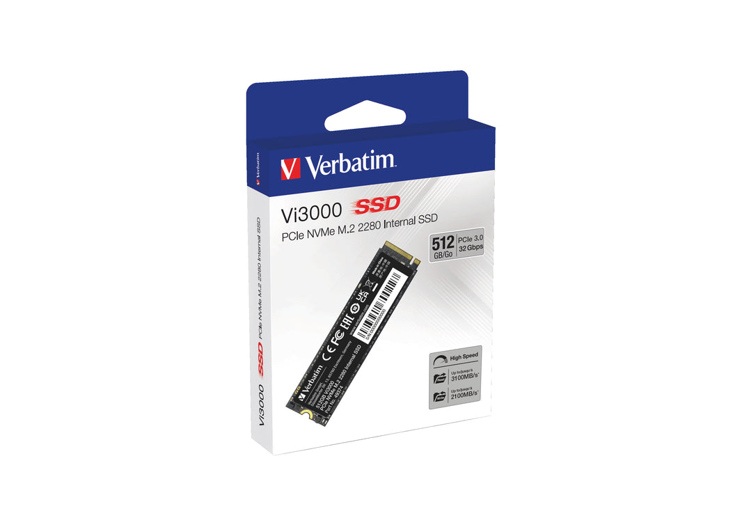 Verbatim Vi3000 PCIe NVMe SSD 512GB