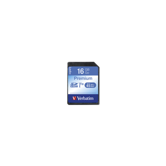 Verbatim SecureDigital SDHC Class10 16GB