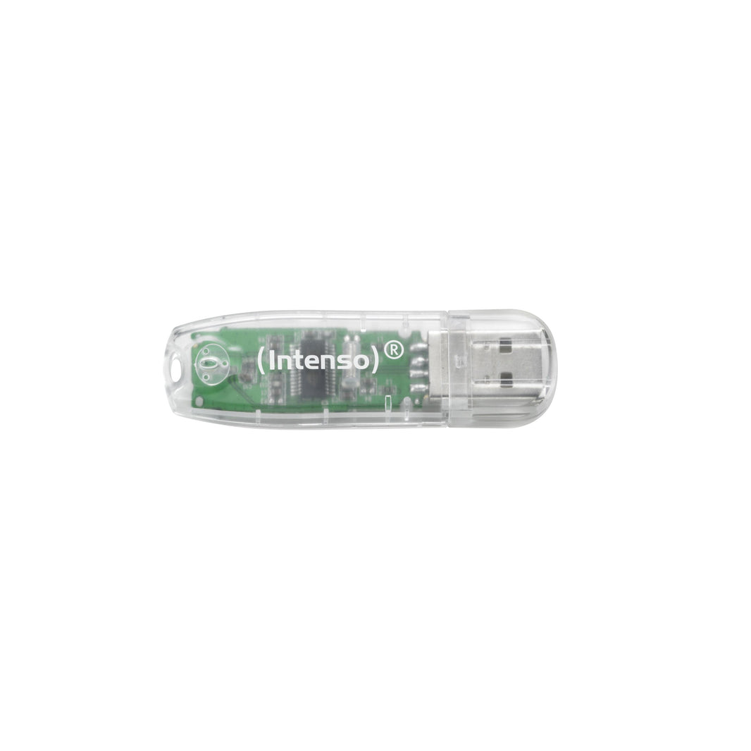 USB 2.0 Rainbow Line 32GB Trnspa